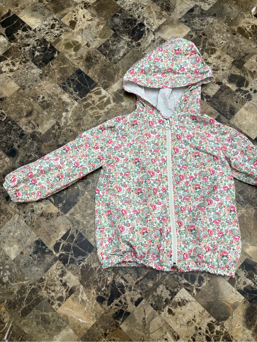 GAP Baby Floral raincoat 3 seasons jacket 3 years